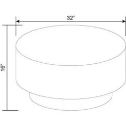 32" Arbon Coffee Table - Threshold™ Designed With Studio McGee -Interior Sale Store GUEST 03995212 85c9 4e25 ab1d 09fcd6379c00