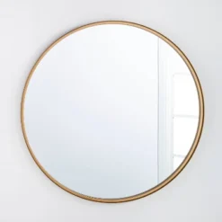 34" Round Decorative Wall Mirror - Threshold™ Designed With Studio McGee -Interior Sale Store GUEST 0863c0f7 0d4c 4204 bff4 0d1b76d9bba5