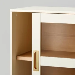 Promontory Sliding Glass TV Stand - Threshold™ Designed With Studio McGee -Interior Sale Store GUEST 0a52b1e4 773b 4988 9e4c 43fbf31bcba8