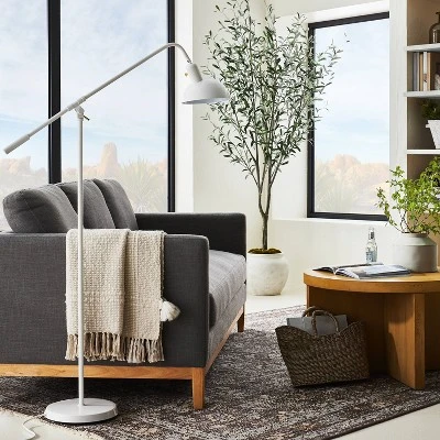 93" Artificial Olive Tree - Threshold™ Designed With Studio McGee: No Assembly, Indoor Polyester Decor 3 93" Artificial Olive Tree - Threshold™ Designed With Studio McGee: No Assembly, Indoor Polyester Decor