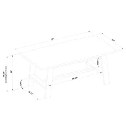 72" Linden Rectangular Wood Dining Table Black - Threshold™ Designed With Studio McGee 11 72" Linden Rectangular Wood Dining Table Black - Threshold™ Designed With Studio McGee -Interior Sale Store GUEST 14a58017 55c6 43fd 9292 f84cbf4e43de