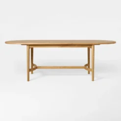 Cardamine Racetrack Dining Table Natural Wood - Threshold™ Designed With Studio McGee 9 Cardamine Racetrack Dining Table Natural Wood - Threshold™ Designed With Studio McGee -Interior Sale Store GUEST 14c191e1 ca8f 487d bdfe 4bdf455f315f