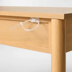 48" Modern Wooden Console Table With Drawer Brown - Threshold™ Designed With Studio McGee -Interior Sale Store GUEST 1654087c 31df 4808 a98b ef3f4a601ae2