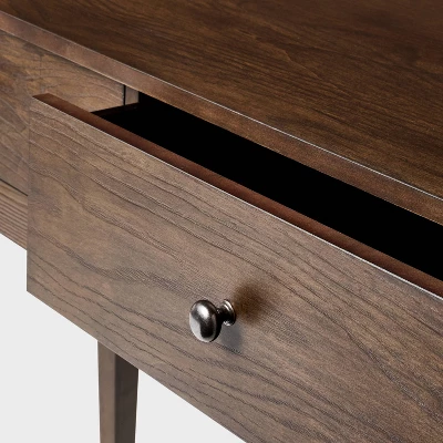 Palma 46" Arched Console Table Dark Brown - Threshold™ Designed With Studio McGee 5 Palma 46" Arched Console Table Dark Brown - Threshold™ Designed With Studio McGee - Image 3