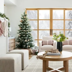 Elroy Faux Shearling Accent Chair With Wood Legs - Threshold™ Designed With Studio McGee -Interior Sale Store GUEST 2388a889 e0bb 4ce8 933f 7e709c60b0ed