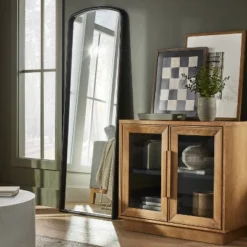 16" X 20" Checkerboard Framed Wall Art - Threshold™ Designed With Studio McGee: Modern Geometric Decor, Sawtooth Back