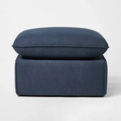 Slipcover Ottoman Blue - Threshold™ Designed With Studio McGee -Interior Sale Store GUEST 26aa0604 eaa1 43db bd73 5800061a8e54