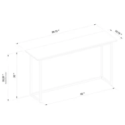 Hidden Hills Mixed Material Console Brown - Threshold™ Designed With Studio McGee -Interior Sale Store GUEST 2719499f 79d5 46d7 85d0 2d484464afec