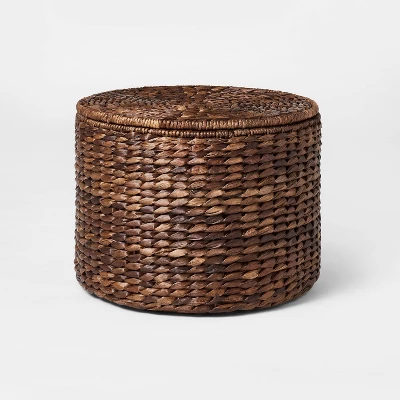 Woven Storage Ottoman Espresso - Threshold™ Designed With McGee 4 Woven Storage Ottoman Espresso - Threshold™ Designed With McGee - Image 2
