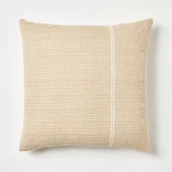 Oversize Embroidered Striped Throw Pillow Cream - Threshold™ Designed With Studio McGee -Interior Sale Store GUEST 2d9f3b4e 666b 4f8a b85f 53eccfa35884