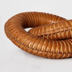 Round Leather Links - Threshold™ Designed With Studio McGee -Interior Sale Store GUEST 2ddd3111 47c0 4b64 855d a82bd0b4c3be