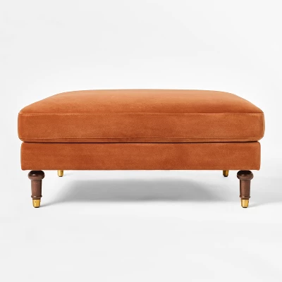 Mercer Cocktail Ottoman Rust - Threshold™ Designed With Studio McGee 4 Mercer Cocktail Ottoman Rust - Threshold™ Designed With Studio McGee - Image 2