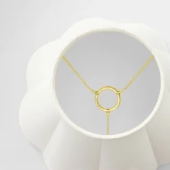 Scallop Pleated Lamp Shade White - Threshold™ Designed With Studio McGee -Interior Sale Store GUEST 32ba91a1 2bce 49c0 bec8 376efdbce9b3