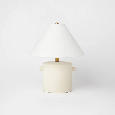 Ceramic Table Lamp With Knob Tan - Threshold™ Designed With Studio McGee 6 Ceramic Table Lamp With Knob Tan - Threshold™ Designed With Studio McGee - Image 4