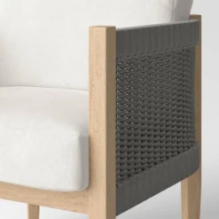 2pc Pasadena Outdoor Patio Chairs, Club Chairs Gray - Threshold™ Designed With Studio McGee -Interior Sale Store GUEST 38c03ff3 e56f 4756 b2d2 bde8abb7ac72