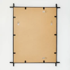 24" X 30" Cross Corner Metal Wall Mirror Black - Threshold™ Designed With Studio McGee -Interior Sale Store GUEST 3a7227c8 7c5a 48b7 866e 7cd33b9beaf6