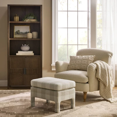 68.25" Dosinia Bookshelf Brown - Threshold™ Designed With Studio McGee 3 68.25" Dosinia Bookshelf Brown - Threshold™ Designed With Studio McGee