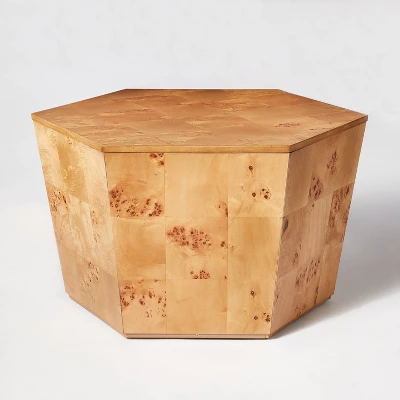 Ogden Burled Wood Coffee Table - Threshold™ Designed With Studio McGee 4 Ogden Burled Wood Coffee Table - Threshold™ Designed With Studio McGee - Image 2