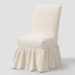 Ruffled Slipcover Dining Chair - Threshold™ Designed With Studio McGee -Interior Sale Store GUEST 4bcc6bc3 9968 4bd9 ab1d 7a2d5b5ef5f0