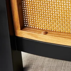 Oak Park Cane Dining Chair Black - Threshold™ Designed With Studio McGee -Interior Sale Store GUEST 4ca1798d 6731 4e02 845c cc860fdce5f8