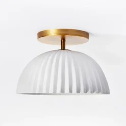 Scalloped Semi-Flush Mount Ceiling Light - Threshold™ Designed With Studio McGee -Interior Sale Store GUEST 4db2ffb8 6162 4f4e 857b 3d8bb79181a2