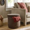 Swivel Storage Ottoman Brown - Threshold™ Designed With Studio McGee 1 Swivel Storage Ottoman Brown - Threshold™ Designed With Studio McGee -Interior Sale Store GUEST 5460a609 d54f 4001 97c5 26a82db975cf