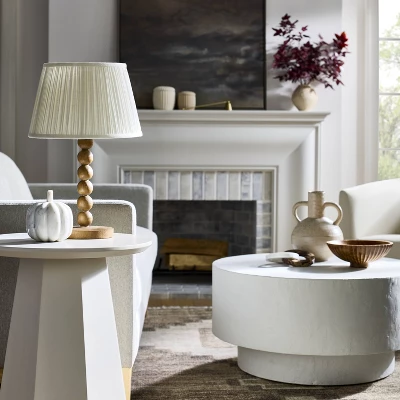 Soft Pleated Shade Off-White - Threshold™ Designed With Studio McGee 4 Soft Pleated Shade Off-White - Threshold™ Designed With Studio McGee - Image 2