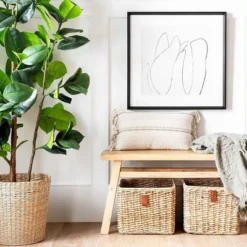 (Set Of 2) 24" X 24" Sketch Art Print Black/White - Threshold™ Designed With Studio McGee -Interior Sale Store GUEST 55a5f7b4 c4ed 4cf8 b20c 11adee0c94de