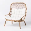 Wicker & Metal Outdoor Patio Chair, Egg Chair Natural - Threshold™ Designed With Studio McGee 1 Wicker & Metal Outdoor Patio Chair, Egg Chair Natural - Threshold™ Designed With Studio McGee -Interior Sale Store GUEST 563d0245 b681 46de b4bf d455c8c4ac02