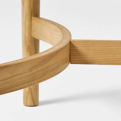 Cardamine Racetrack Dining Table Natural Wood - Threshold™ Designed With Studio McGee 6 Cardamine Racetrack Dining Table Natural Wood - Threshold™ Designed With Studio McGee - Image 4