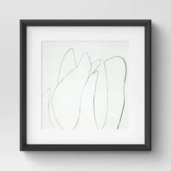 (Set Of 2) 24" X 24" Sketch Art Print Black/White - Threshold™ Designed With Studio McGee -Interior Sale Store GUEST 5aba794c d263 46d0 9f3c 47c746ed491a