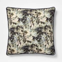 24"x24" Abstract Tree Printed Throw Pillow With Gusset - Threshold™ Designed With Studio McGee -Interior Sale Store GUEST 5d03155f c1cc 435d a38c 8b128e756e0e