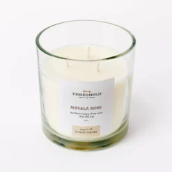 Clear Glass Masala Rose Candle White - Threshold™ Designed With Studio McGee 12 Clear Glass Masala Rose Candle White - Threshold™ Designed With Studio McGee -Interior Sale Store GUEST 6158848c d4f8 4efe 93c4 8a58a533ee09