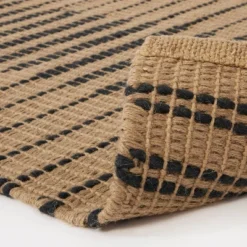 Reseda Hand Woven Striped Jute Cotton Area Rug Black - Threshold™ Designed With Studio McGee 9 Reseda Hand Woven Striped Jute Cotton Area Rug Black - Threshold™ Designed With Studio McGee -Interior Sale Store GUEST 63048137 bd58 46b7 abb2 3b417d7776e5