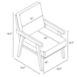 Grantsville Wood Frame Accent Chair With Grid Back - Threshold™ Designed With Studio McGee 13 Grantsville Wood Frame Accent Chair With Grid Back - Threshold™ Designed With Studio McGee -Interior Sale Store GUEST 63af688c c6d7 4926 8635 a7774e315ee8