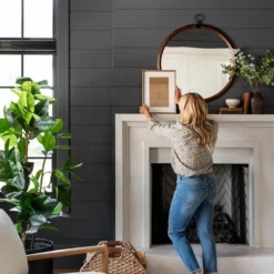 Lynwood Square Upholstered Cube - Threshold™ Designed With Studio McGee -Interior Sale Store GUEST 66caf5c2 42f0 44d2 8566 dbfeba0dbc69