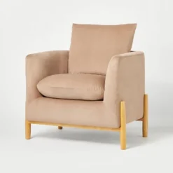 Elroy Accent Chair With Wooden Legs - Threshold™ Designed With Studio McGee 14 Elroy Accent Chair With Wooden Legs - Threshold™ Designed With Studio McGee -Interior Sale Store GUEST 67b3e375 dd9a 47f2 ae49 c7b2dcdfed51