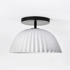 Scalloped Semi-Flush Mount Ceiling Light - Threshold™ Designed With Studio McGee -Interior Sale Store GUEST 6b50e049 4ed7 42c0 b38a 9b5300cd63a6
