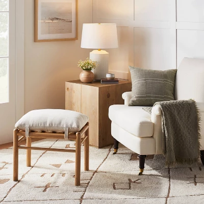 Ceramic Assembled Table Lamp White - Threshold™ Designed With Studio McGee 4 Ceramic Assembled Table Lamp White - Threshold™ Designed With Studio McGee - Image 2