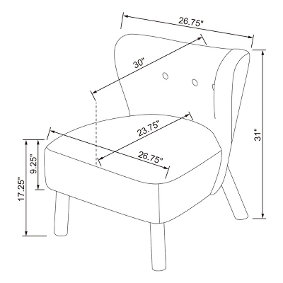 Sculpted Faux Shearling Accent Chair Cream - Threshold™ Designed With Studio McGee 8 Sculpted Faux Shearling Accent Chair Cream - Threshold™ Designed With Studio McGee - Image 6