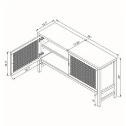 Palmdale Woven Door Console Natural - Threshold™ Designed With Studio McGee -Interior Sale Store GUEST 6d225f38 58c8 4d6f a350 e4de6fff4cf2 1