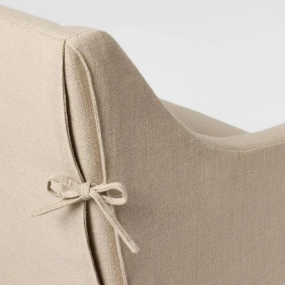 Camas Slipcover Dining Chair Khaki - Threshold™ Designed With Studio McGee 6 Camas Slipcover Dining Chair Khaki - Threshold™ Designed With Studio McGee - Image 4