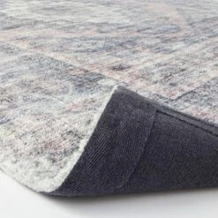 Brighton Distressed Vintage Persian Rug Light Blue - Threshold™ Designed With Studio McGee -Interior Sale Store GUEST 76cd3774 8941 4cae 8bc1 905ba87dffd3