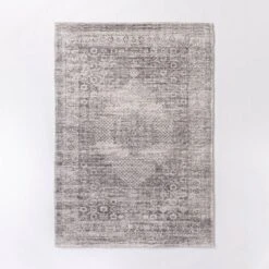 Millcreek Distressed Vintage Persian Rug Charcoal - Threshold™ Designed With Studio Mcgee -Interior Sale Store GUEST 79087f0f 4a1d 417b adaa 7fcf830c55fb