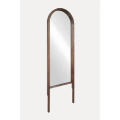 20" X 65" Wood Arched Floor Mirror Walnut - Threshold™ Designed With Studio McGee -Interior Sale Store GUEST 7bf0c2bf 19a4 45a8 ae4b e909836f8871