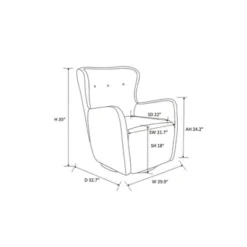 Kessler Swivel Accent Chair Cream Faux Shearling - Threshold™ Designed With Studio McGee: Luxury Glam Furniture, No Assembly Required 13 Kessler Swivel Accent Chair Cream Faux Shearling - Threshold™ Designed With Studio McGee: Luxury Glam Furniture, No Assembly Required -Interior Sale Store GUEST 80530324 39e7 4c41 ab48 849b15825d7c