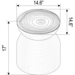 Grantsville Drum Accent Table Black - Threshold™ Designed With Studio McGee -Interior Sale Store GUEST 82f4aac6 8d31 4914 8f5f 47d6585c349c
