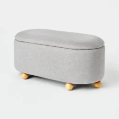 Havenstone Pill Shaped Storage Bench - Threshold™ Designed With Studio McGee -Interior Sale Store GUEST 82fb37b8 1680 449f affd 2d251b17dec7