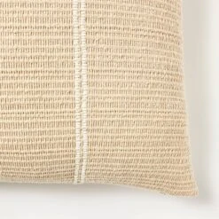 Oversize Embroidered Striped Throw Pillow Cream - Threshold™ Designed With Studio McGee -Interior Sale Store GUEST 86014e9e aaae 4e0a 84a1 3e3bcdc67ccd