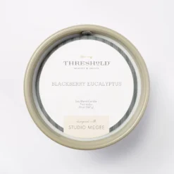 20oz Ceramic Blackberry Eucalyptus Candle Green - Threshold™ Designed With Studio McGee -Interior Sale Store GUEST 870ce181 98d9 4be6 a455 6aadadca64e1